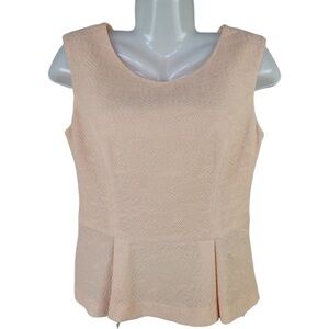 Calvin Klein Woman’s peach orange sleeveless blouse top size S